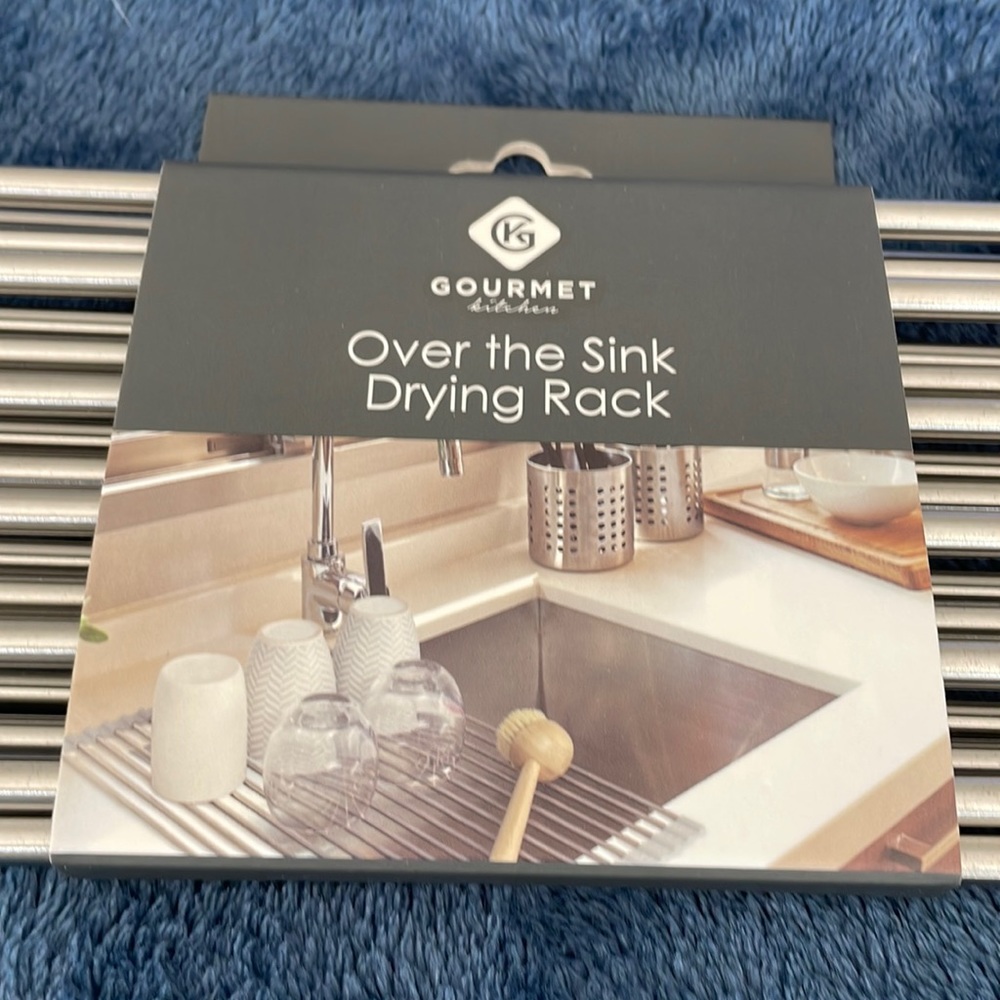 Gourmet Kitchen Over the Sink Drying Rack